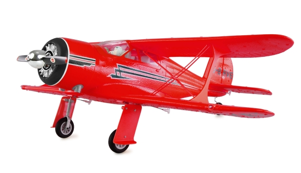 24143 AMXFlight Beech D17s Doppeldecker 3D/6G RTF rot